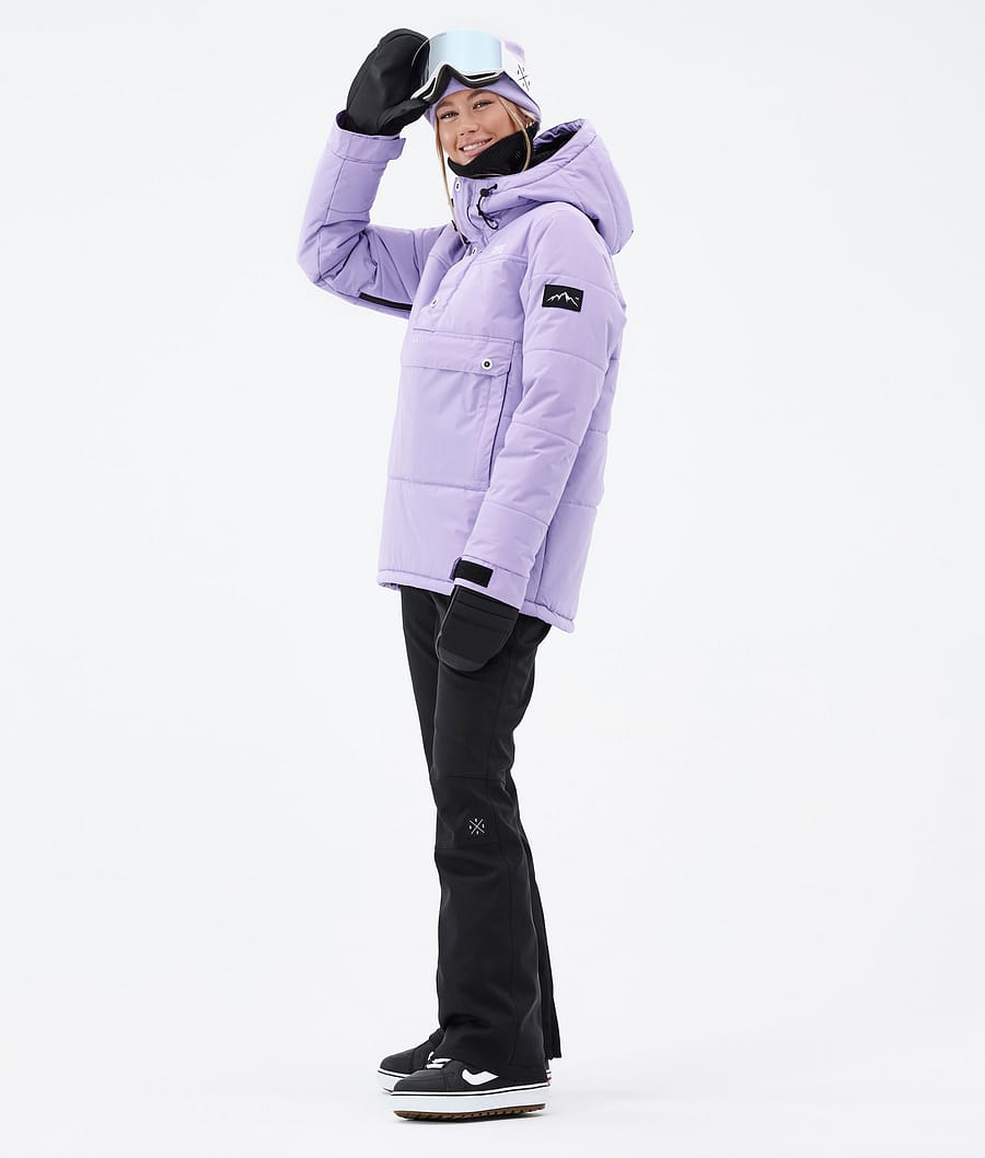 Dope Puffer W Snowboardjacke Damen Lila | 572-DRVOMT