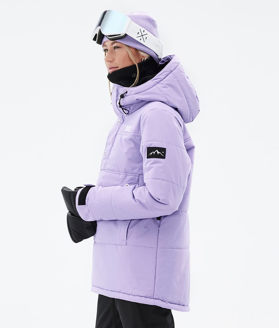 Dope Puffer W Snowboardjacke Damen Lila | 572-DRVOMT