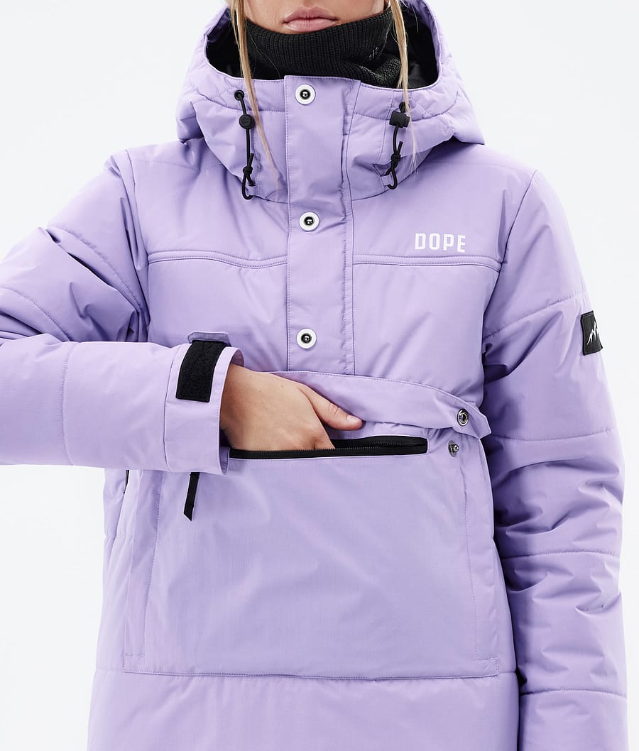 Dope Puffer W Snowboardjacke Damen Lila | 572-DRVOMT