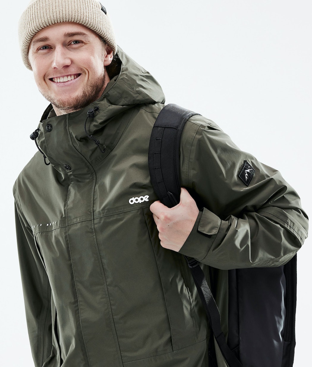 Dope Ranger Light Skijacke Herren Olivgrün Grün | 204-SAGWEB