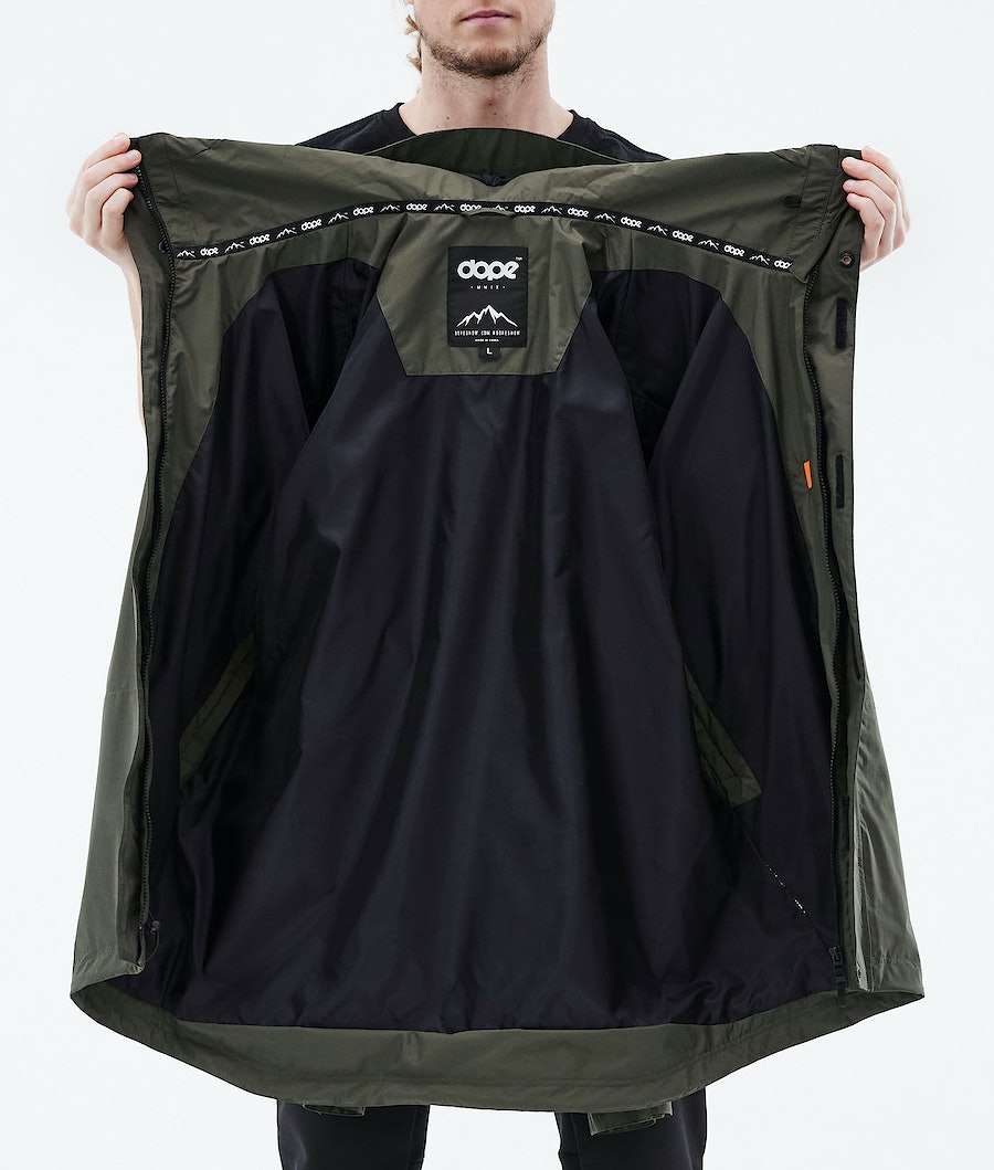 Dope Ranger Light Skijacke Herren Olivgrün Grün | 204-SAGWEB