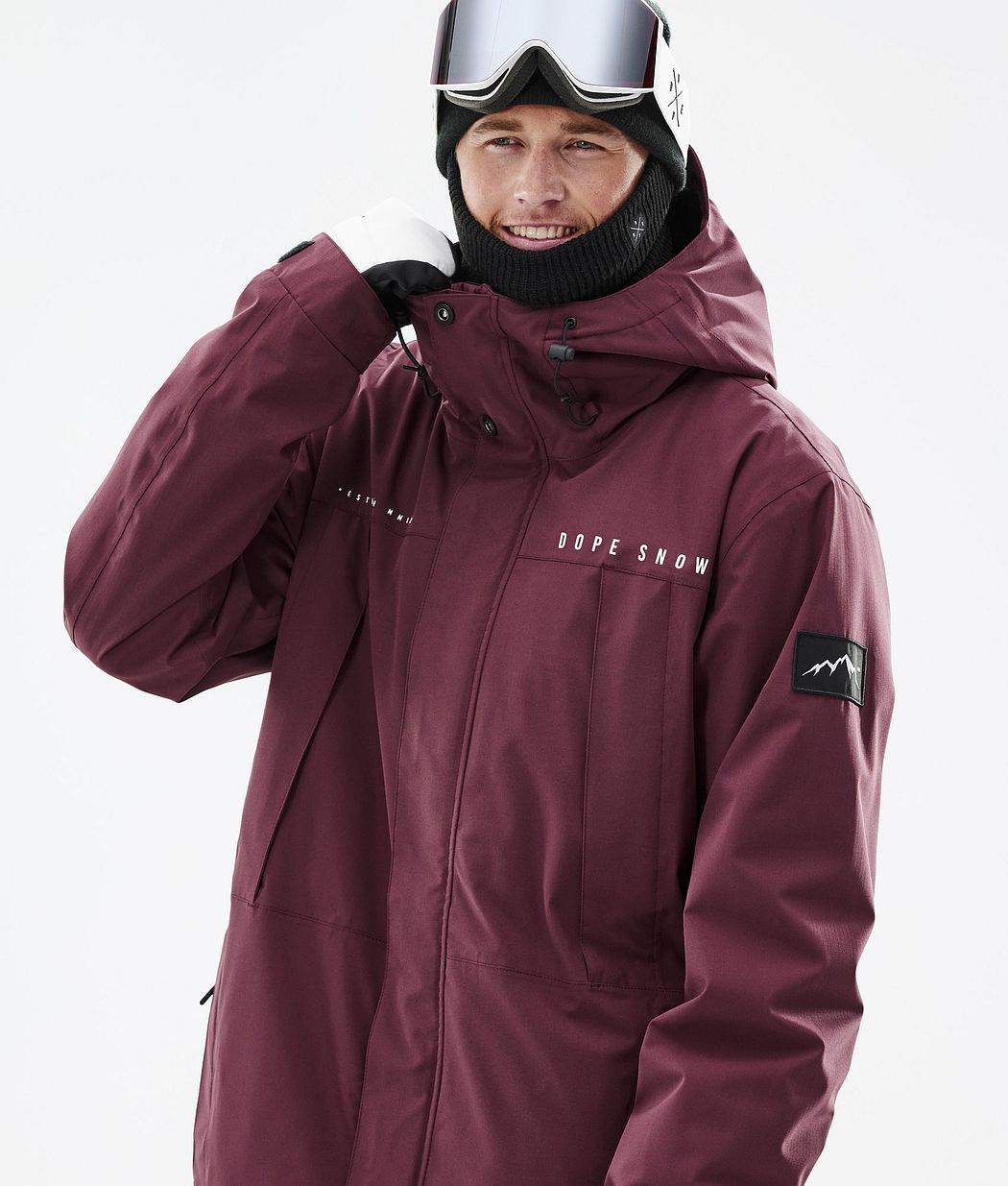 Dope Ranger Snowboardjacke Herren Bordeaux | 396-NDLKWJ
