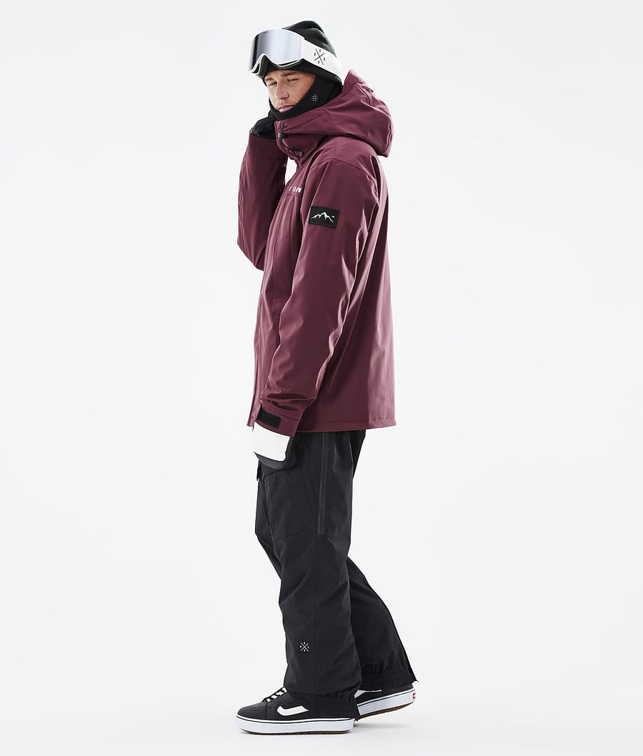Dope Ranger Snowboardjacke Herren Bordeaux | 396-NDLKWJ