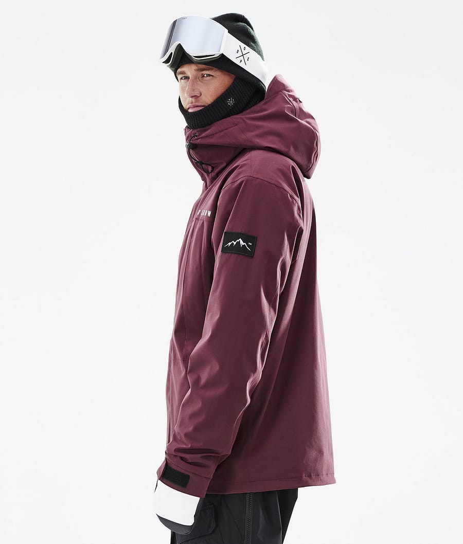 Dope Ranger Snowboardjacke Herren Bordeaux | 396-NDLKWJ
