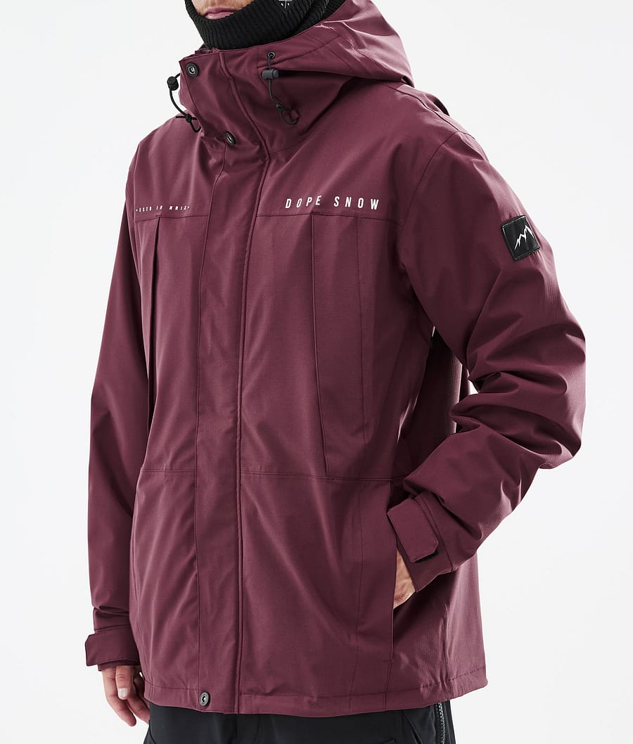 Dope Ranger Snowboardjacke Herren Bordeaux | 396-NDLKWJ