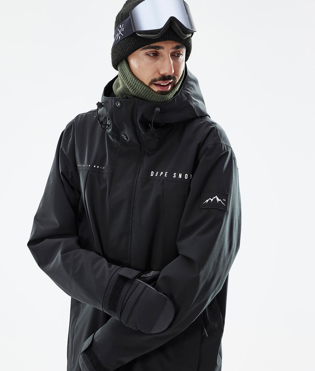 Dope Ranger Snowboardjacke Herren Schwarz | 361-BFIZOS
