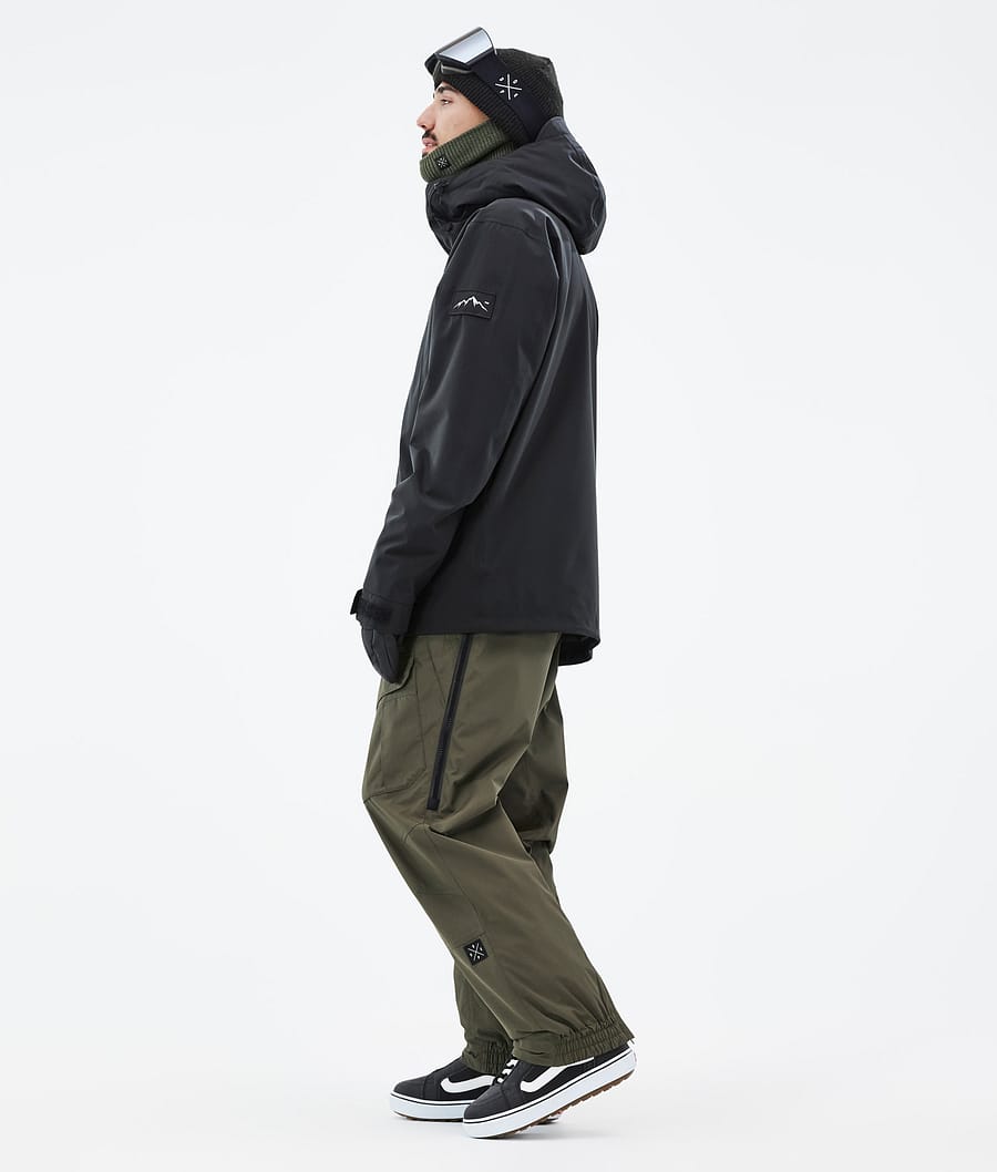 Dope Ranger Snowboardjacke Herren Schwarz | 361-BFIZOS