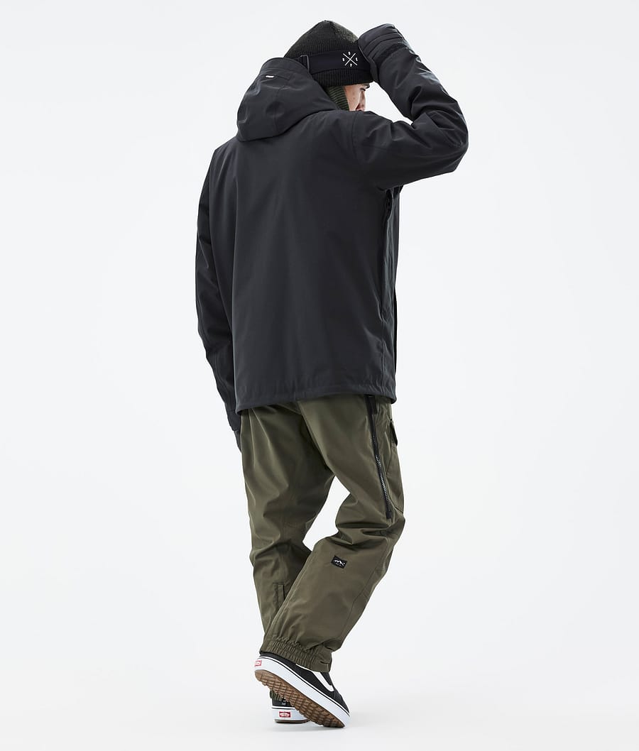 Dope Ranger Snowboardjacke Herren Schwarz | 361-BFIZOS