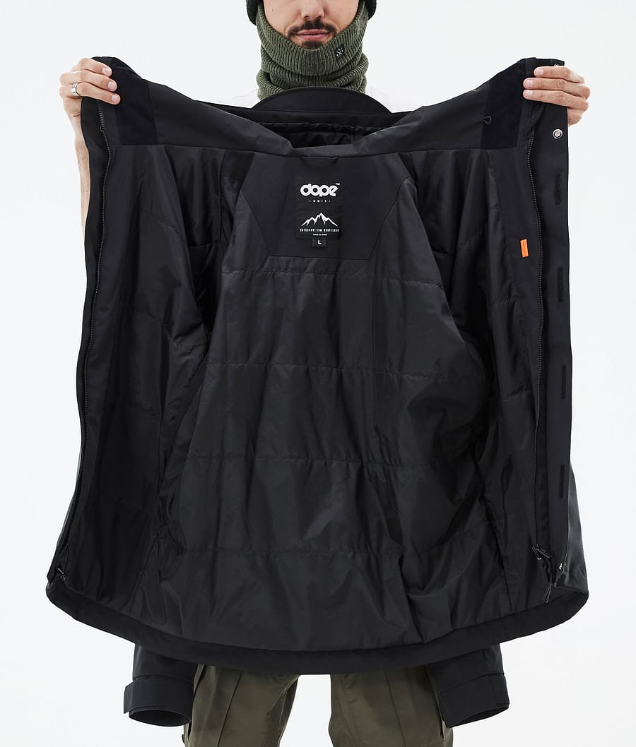 Dope Ranger Snowboardjacke Herren Schwarz | 361-BFIZOS