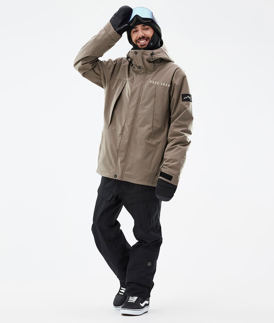 Dope Ranger Snowboardjacke Herren Tiefesbraun | 487-VNLIEF