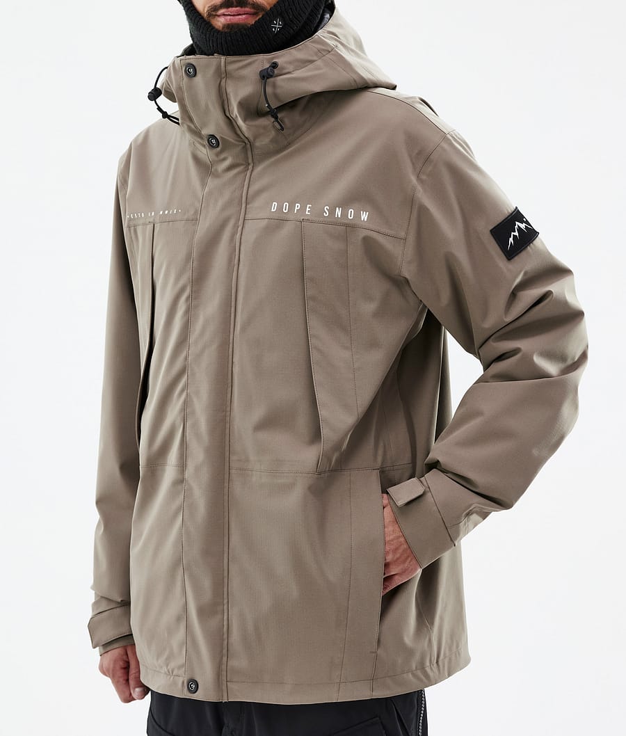 Dope Ranger Snowboardjacke Herren Tiefesbraun | 487-VNLIEF