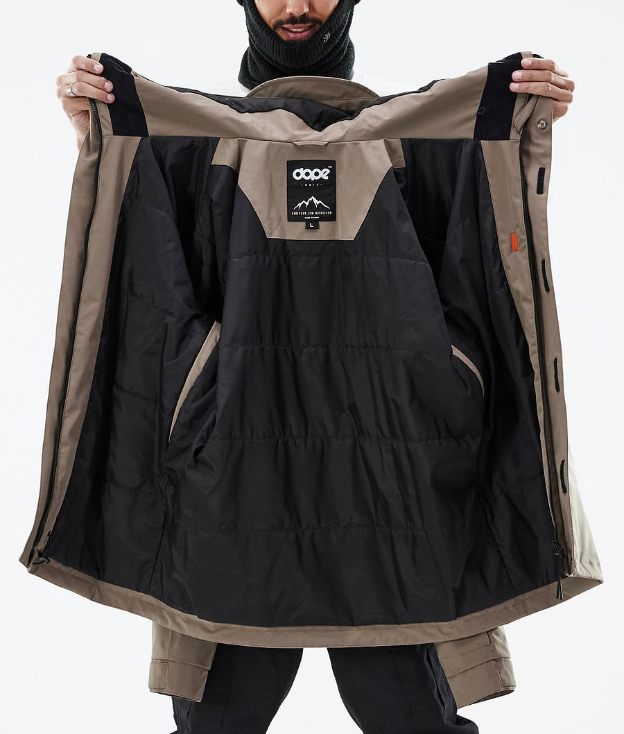 Dope Ranger Snowboardjacke Herren Tiefesbraun | 487-VNLIEF