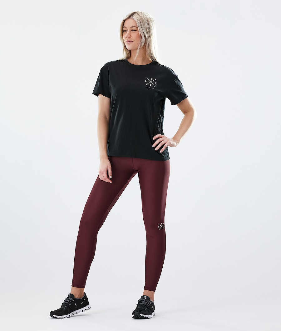 Dope Razor Leggings Damen Bordeaux | 958-JDMPUC