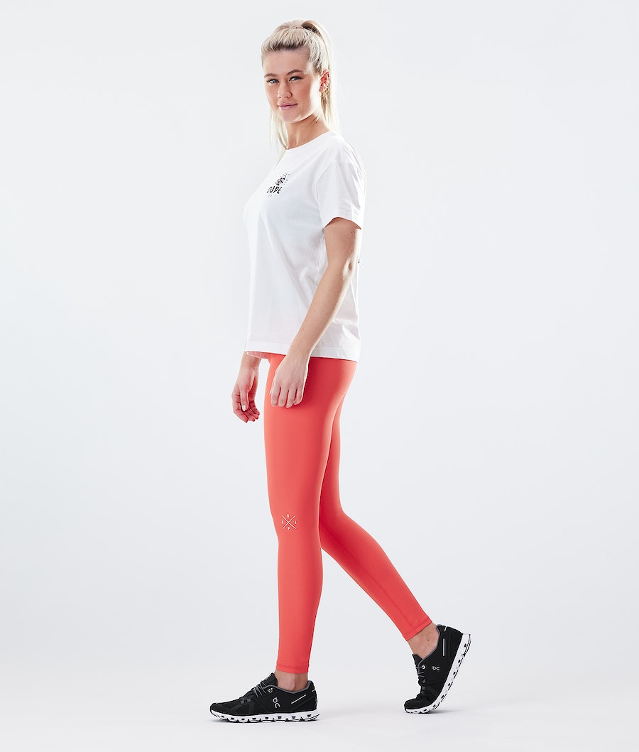 Dope Razor Leggings Damen Koralle | 092-FANSCY