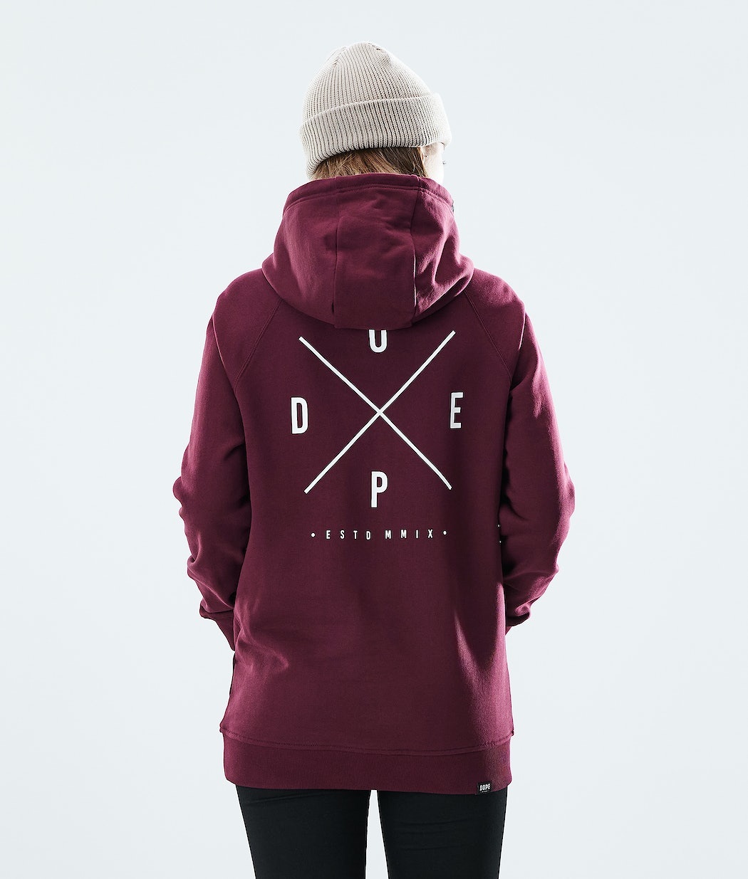 Dope Regular 2X-UP Hoodie Damen Bordeaux | 725-SNBOZW