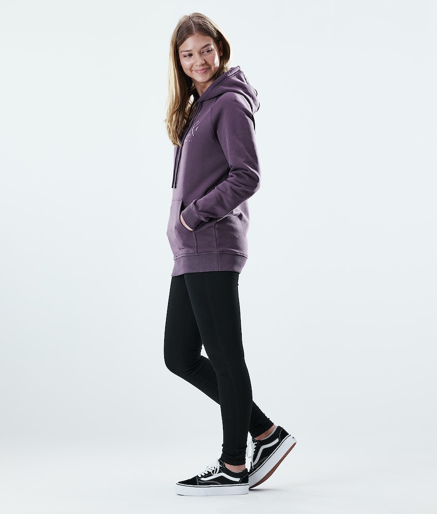 Dope Regular 2X-UP Hoodie Damen Lila | 872-CZYSNI