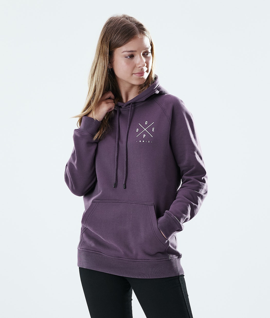 Dope Regular 2X-UP Hoodie Damen Lila | 872-CZYSNI