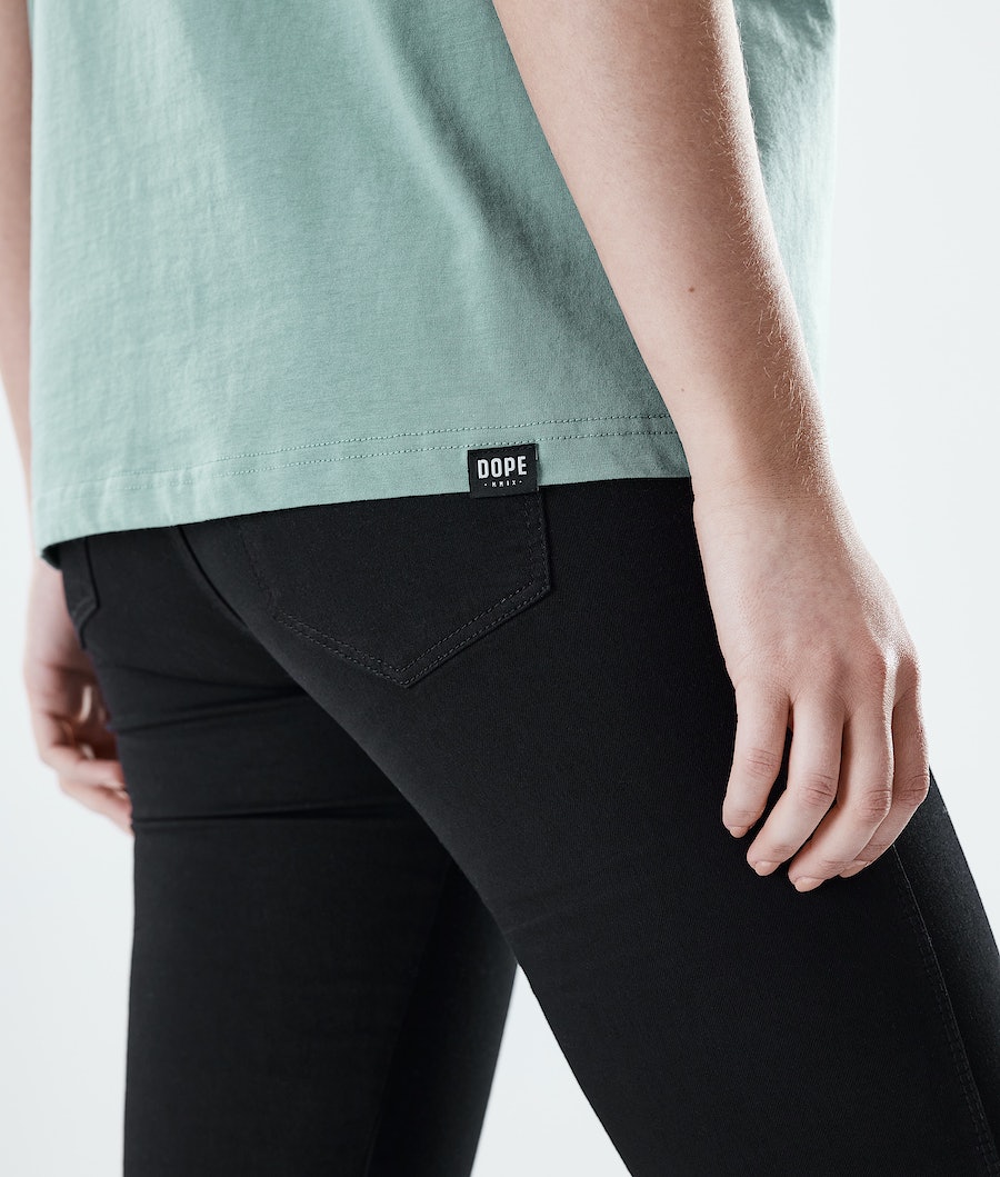 Dope Regular 2X-UP T-Shirts Damen Grün | 913-WZPLRN