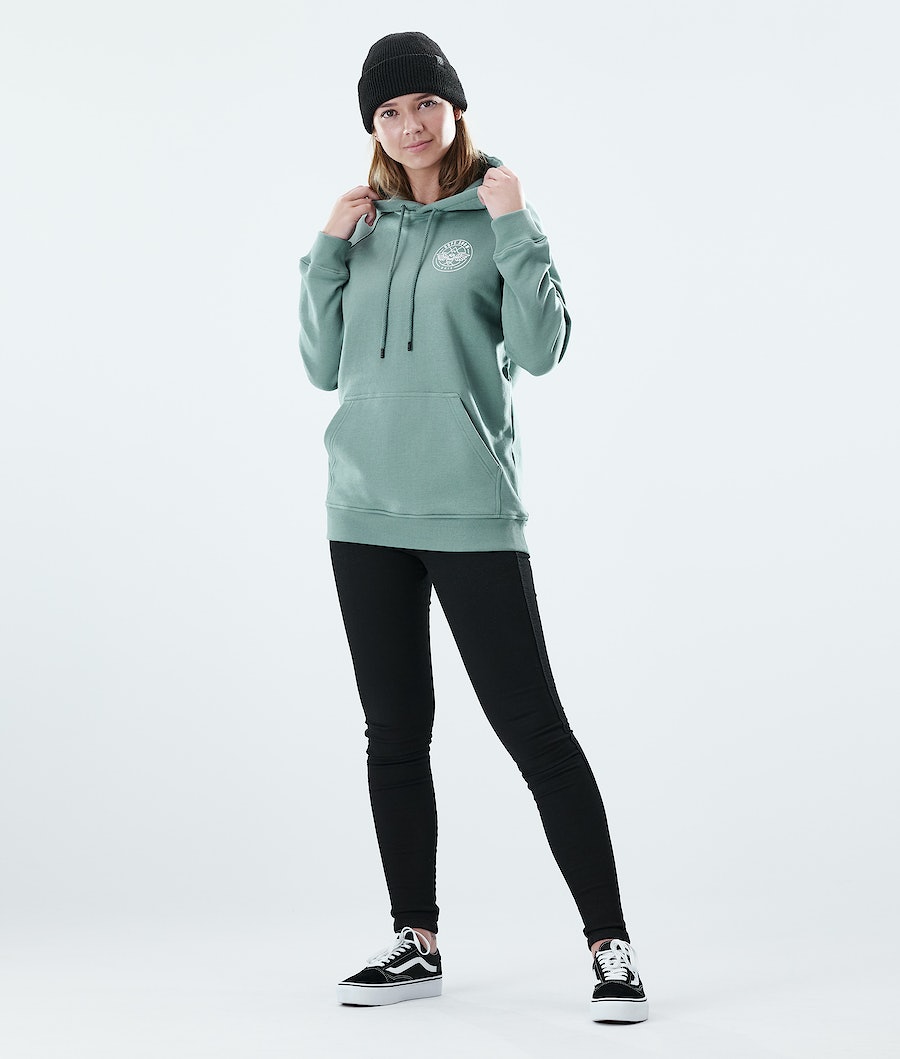 Dope Regular Beak Hoodie Damen Grün | 021-IHYMPZ