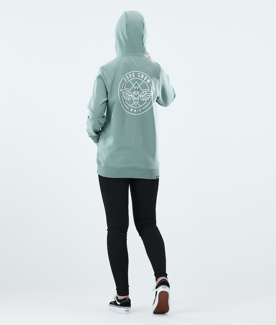 Dope Regular Beak Hoodie Damen Grün | 021-IHYMPZ