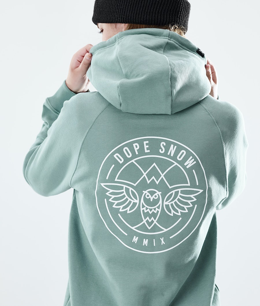Dope Regular Beak Hoodie Damen Grün | 021-IHYMPZ