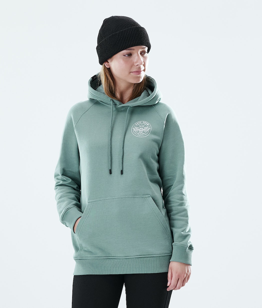 Dope Regular Beak Hoodie Damen Grün | 021-IHYMPZ