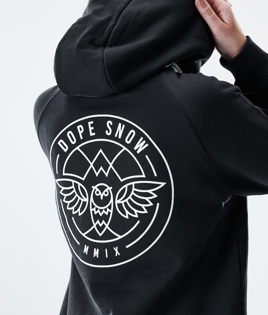 Dope Regular Beak Hoodie Damen Schwarz | 285-VTXSUC
