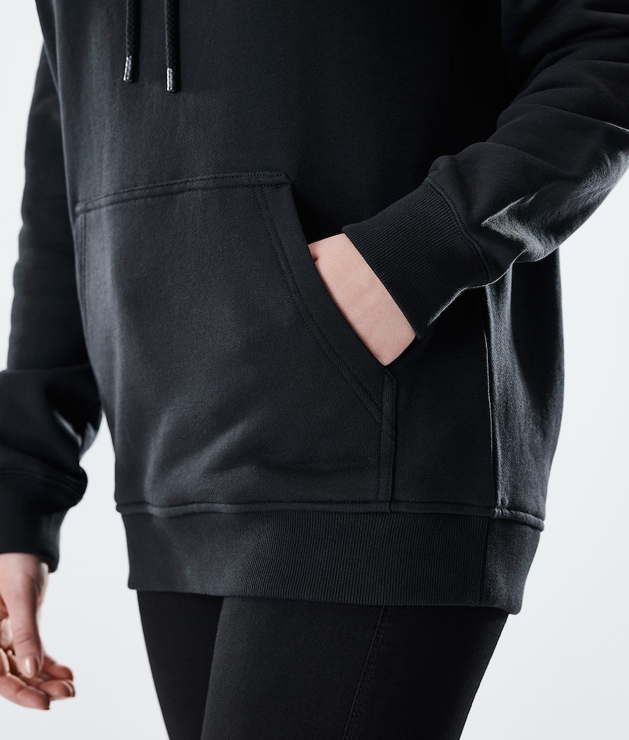Dope Regular Beak Hoodie Damen Schwarz | 285-VTXSUC