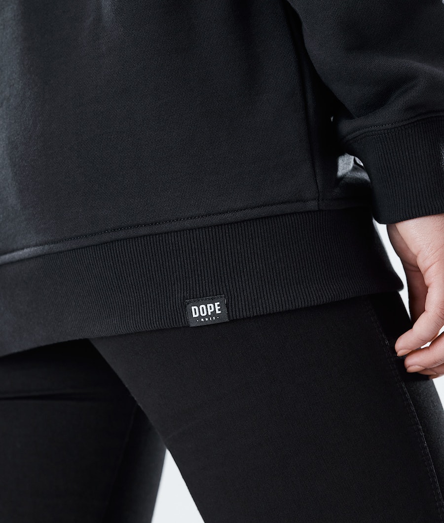 Dope Regular Beak Hoodie Damen Schwarz | 285-VTXSUC