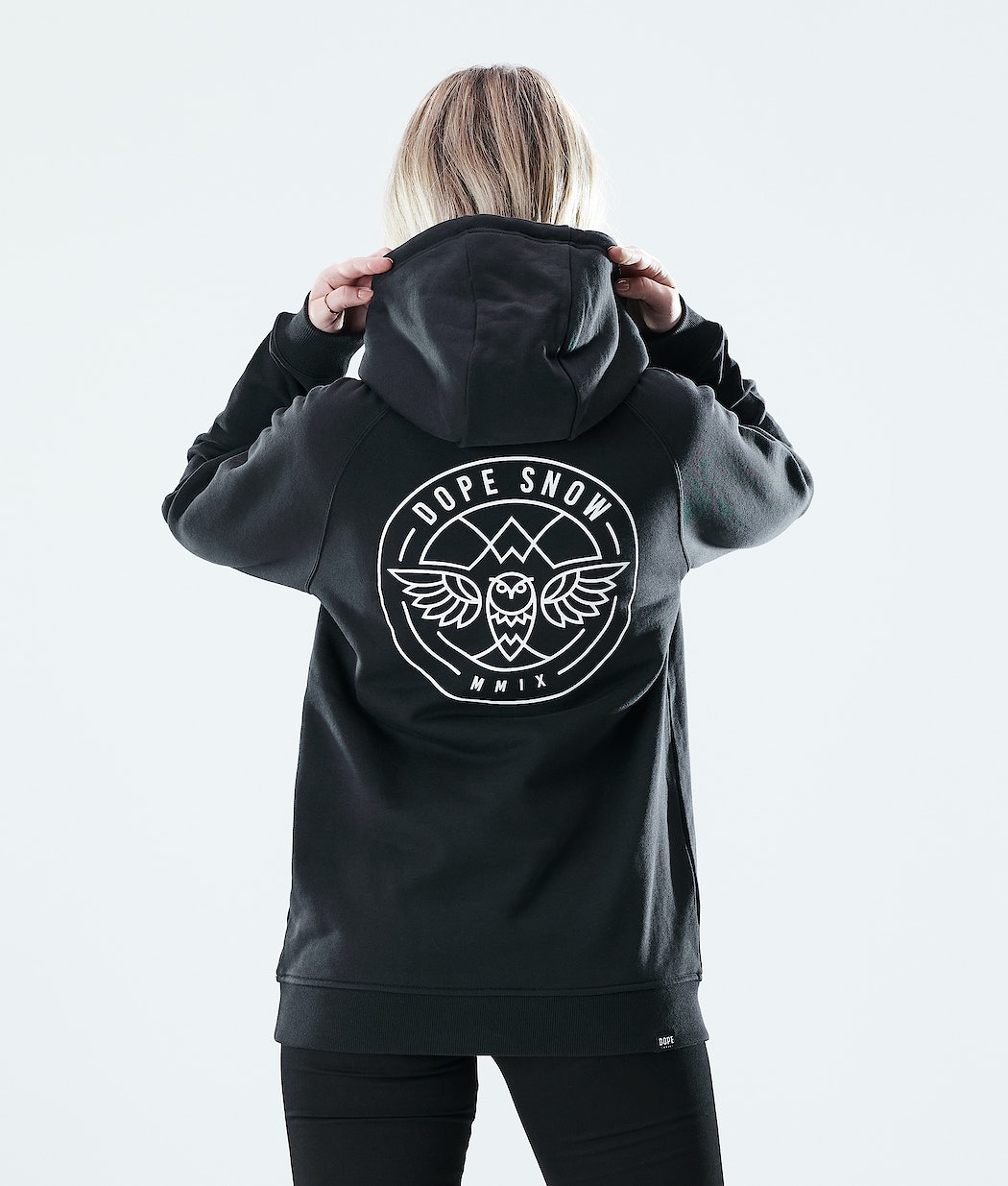 Dope Regular Beak Hoodie Damen Schwarz | 285-VTXSUC
