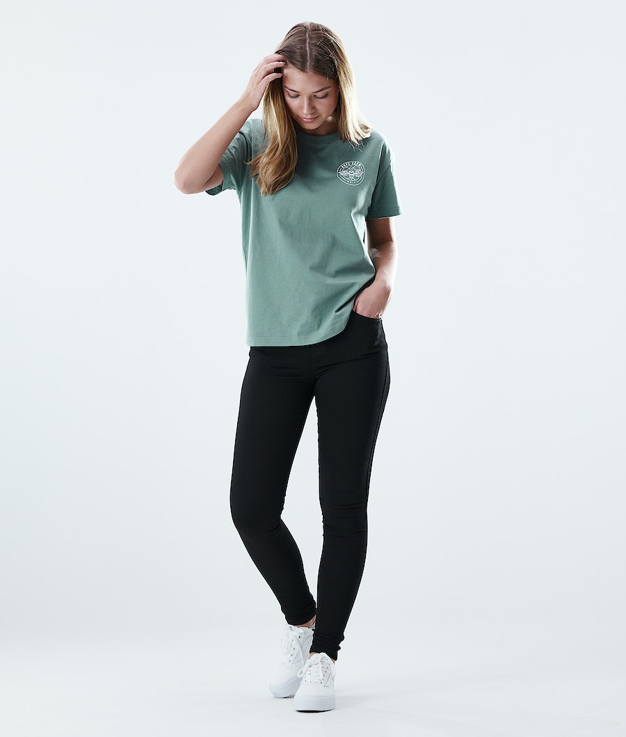 Dope Regular Beak T-Shirts Damen Grün | 201-EXSQFO