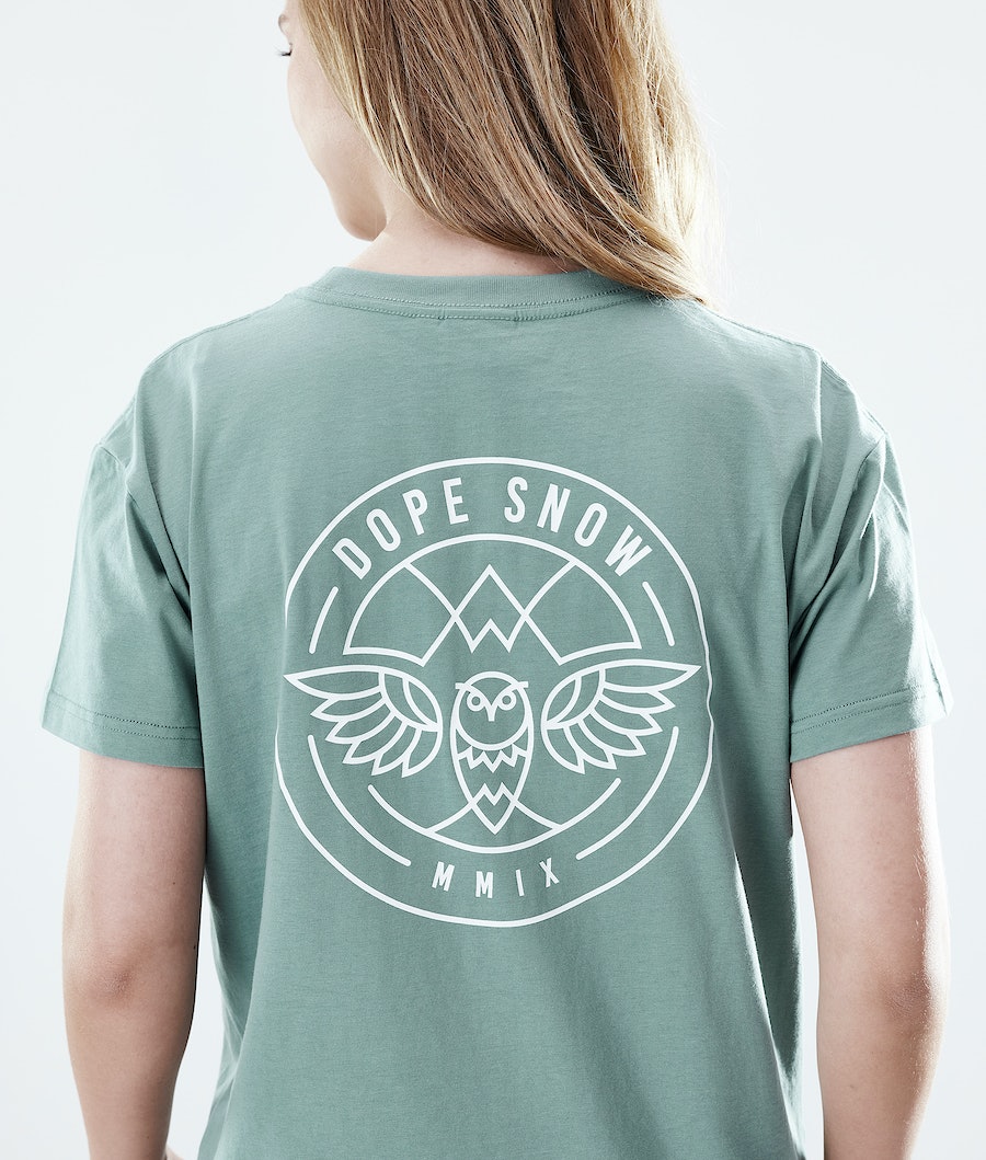 Dope Regular Beak T-Shirts Damen Grün | 201-EXSQFO