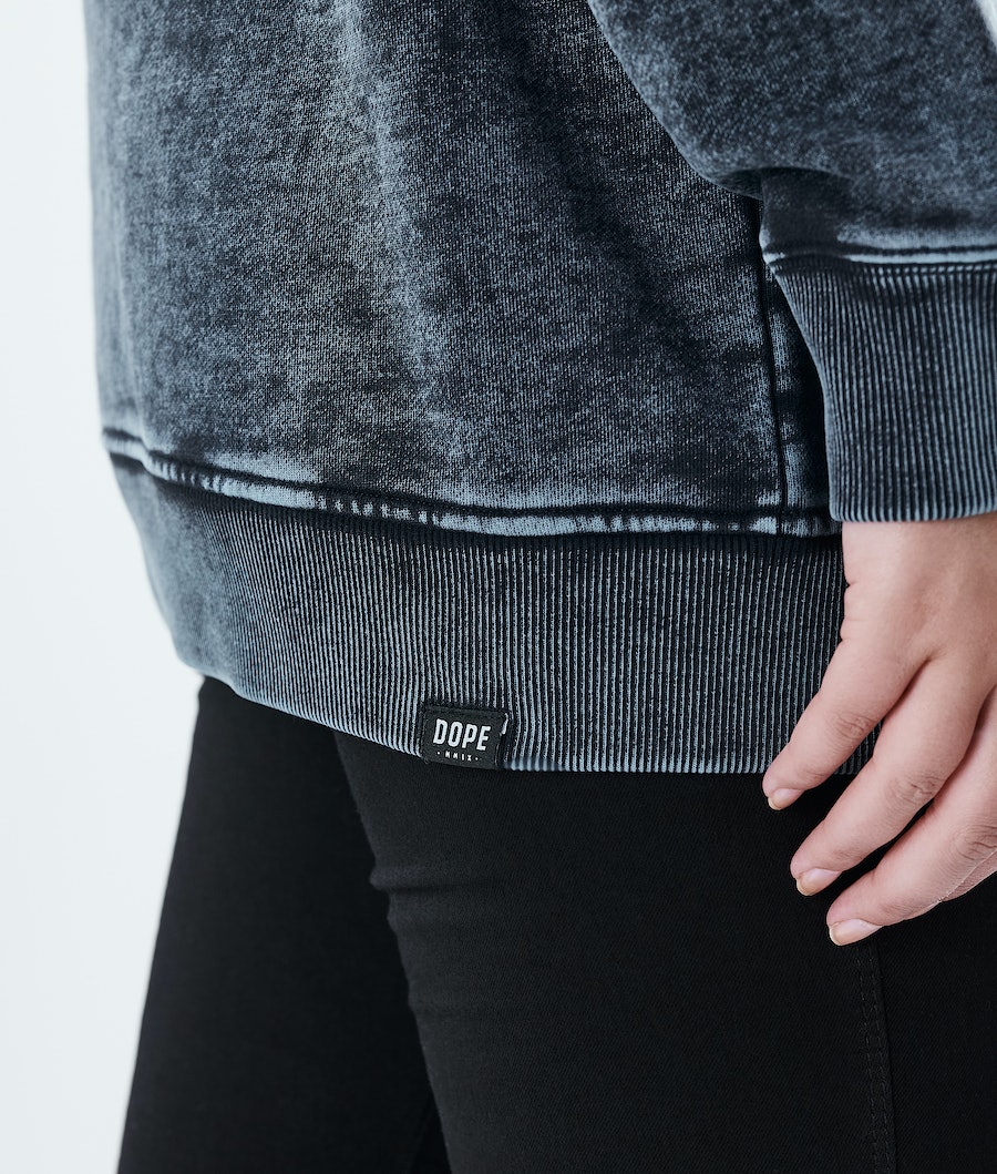 Dope Regular Palm Hoodie Damen Schwarz | 619-EYNQLV