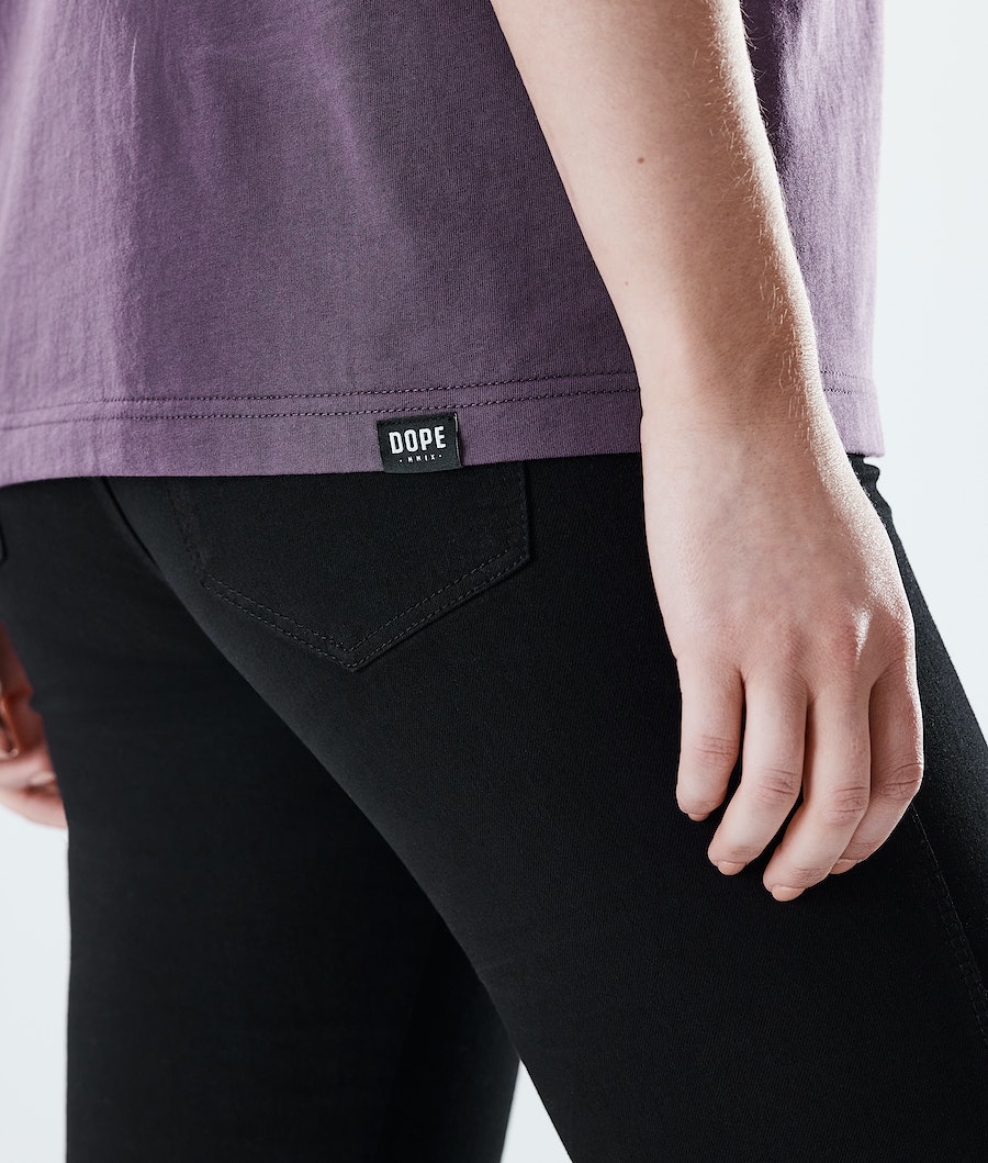 Dope Regular Palm T-Shirts Damen Lila | 205-XELVJG