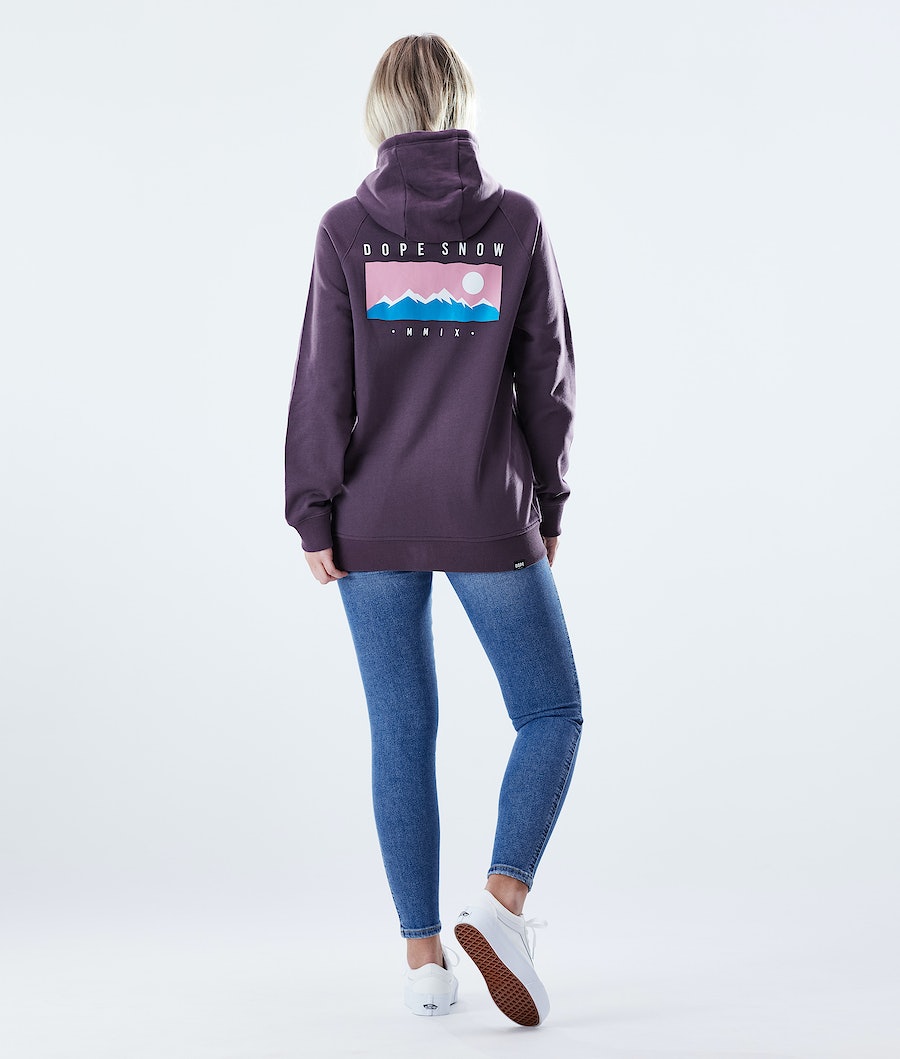 Dope Regular Range Hoodie Damen Lila | 351-SOFVAP