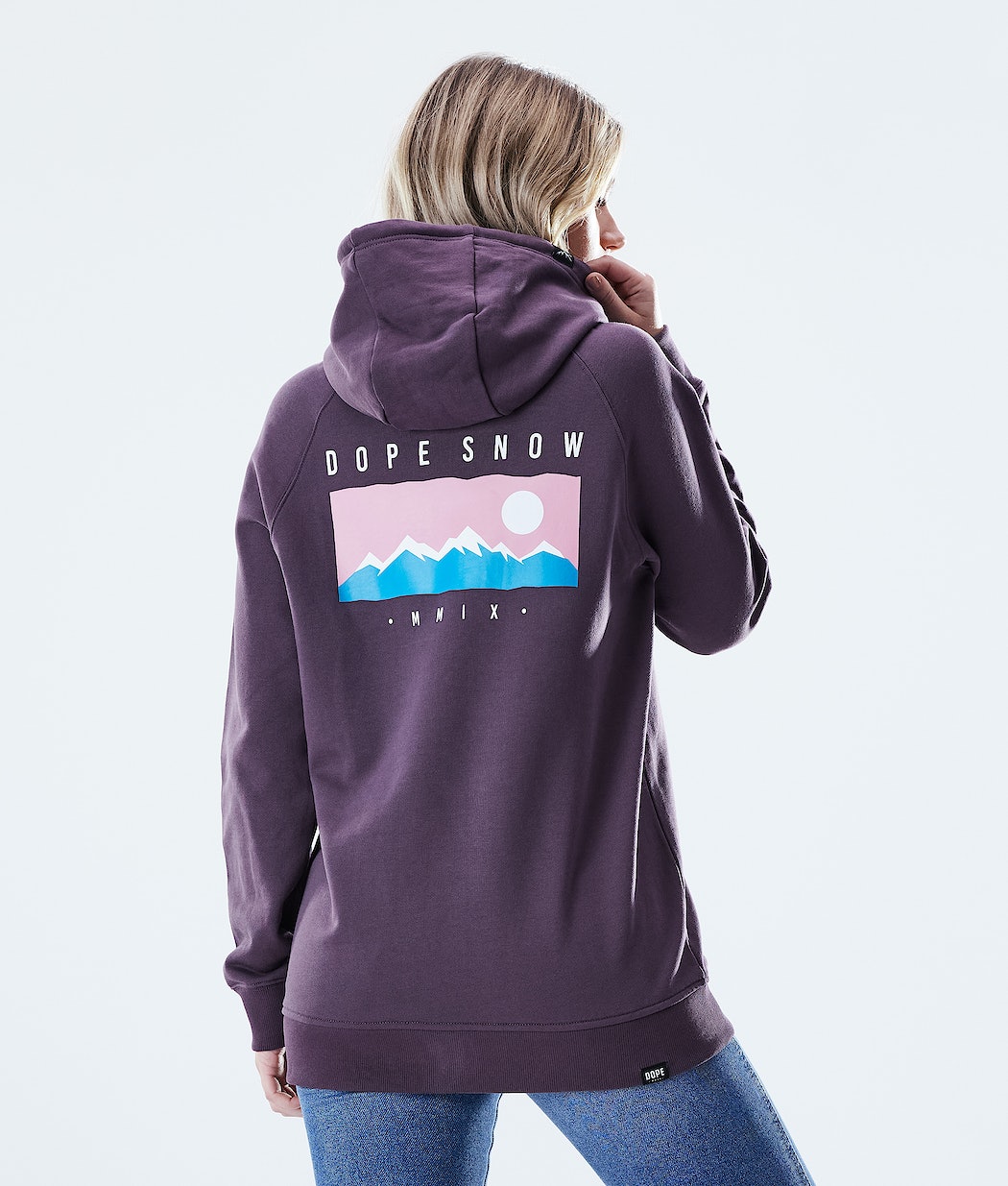 Dope Regular Range Hoodie Damen Lila | 351-SOFVAP