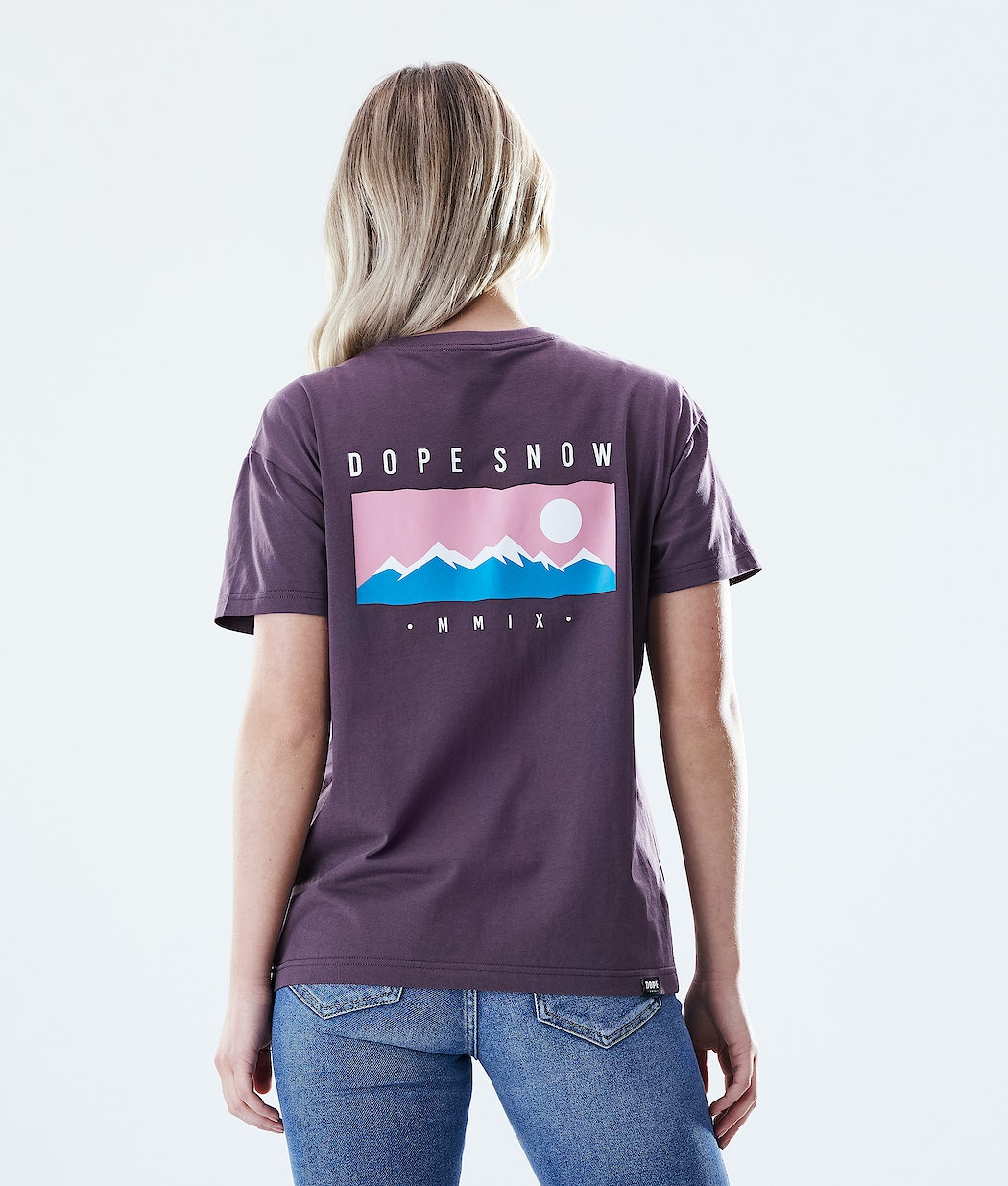 Dope Regular Range T-Shirts Damen Lila | 259-BEDVFN