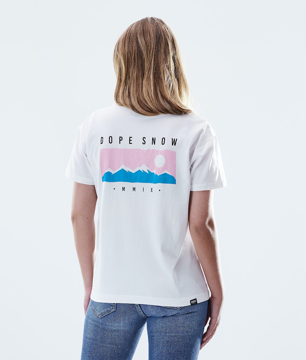 Dope Regular Range T-Shirts Damen Weiß | 835-FKIQTO