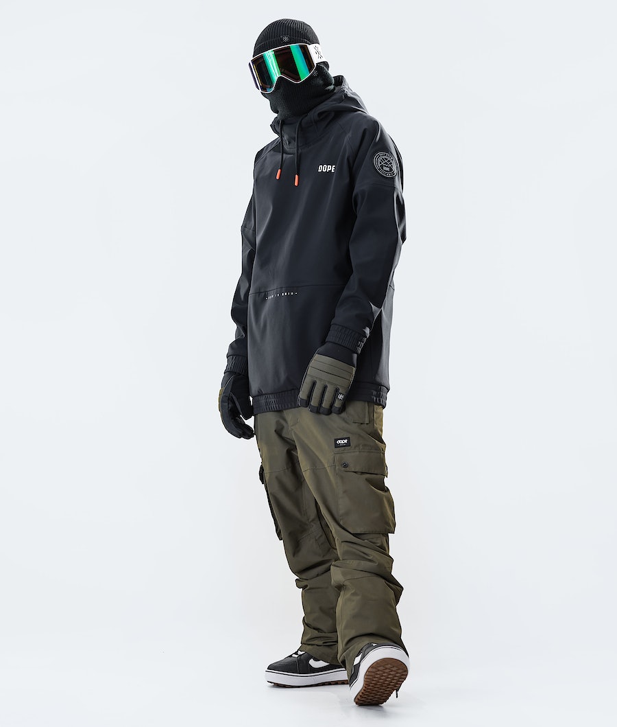 Dope Rogue Snowboardjacke Herren Schwarz | 012-BLASFT