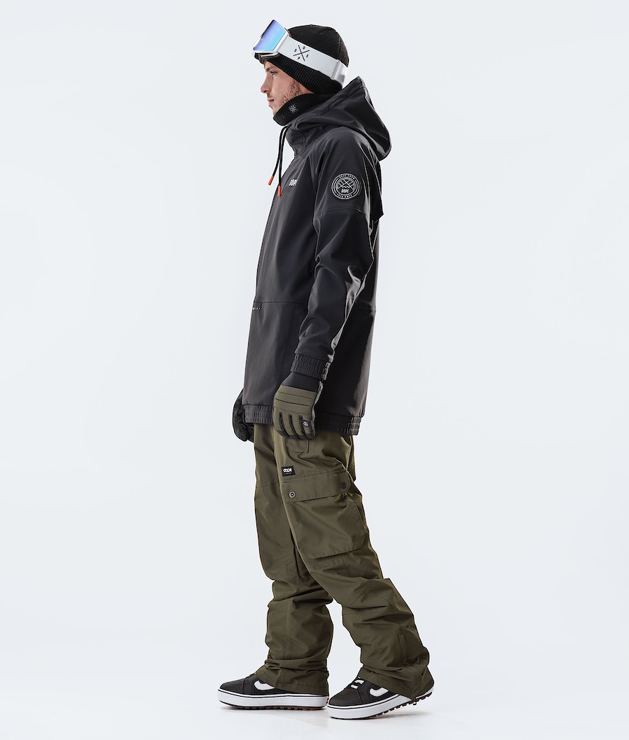 Dope Rogue Snowboardjacke Herren Schwarz | 012-BLASFT