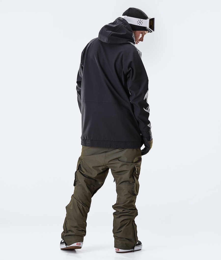 Dope Rogue Snowboardjacke Herren Schwarz | 012-BLASFT