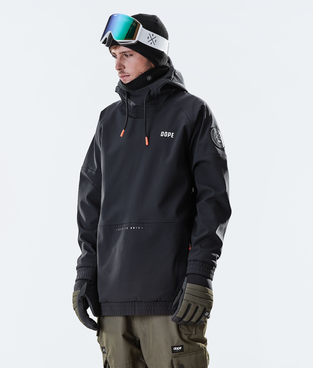 Dope Rogue Snowboardjacke Herren Schwarz | 012-BLASFT