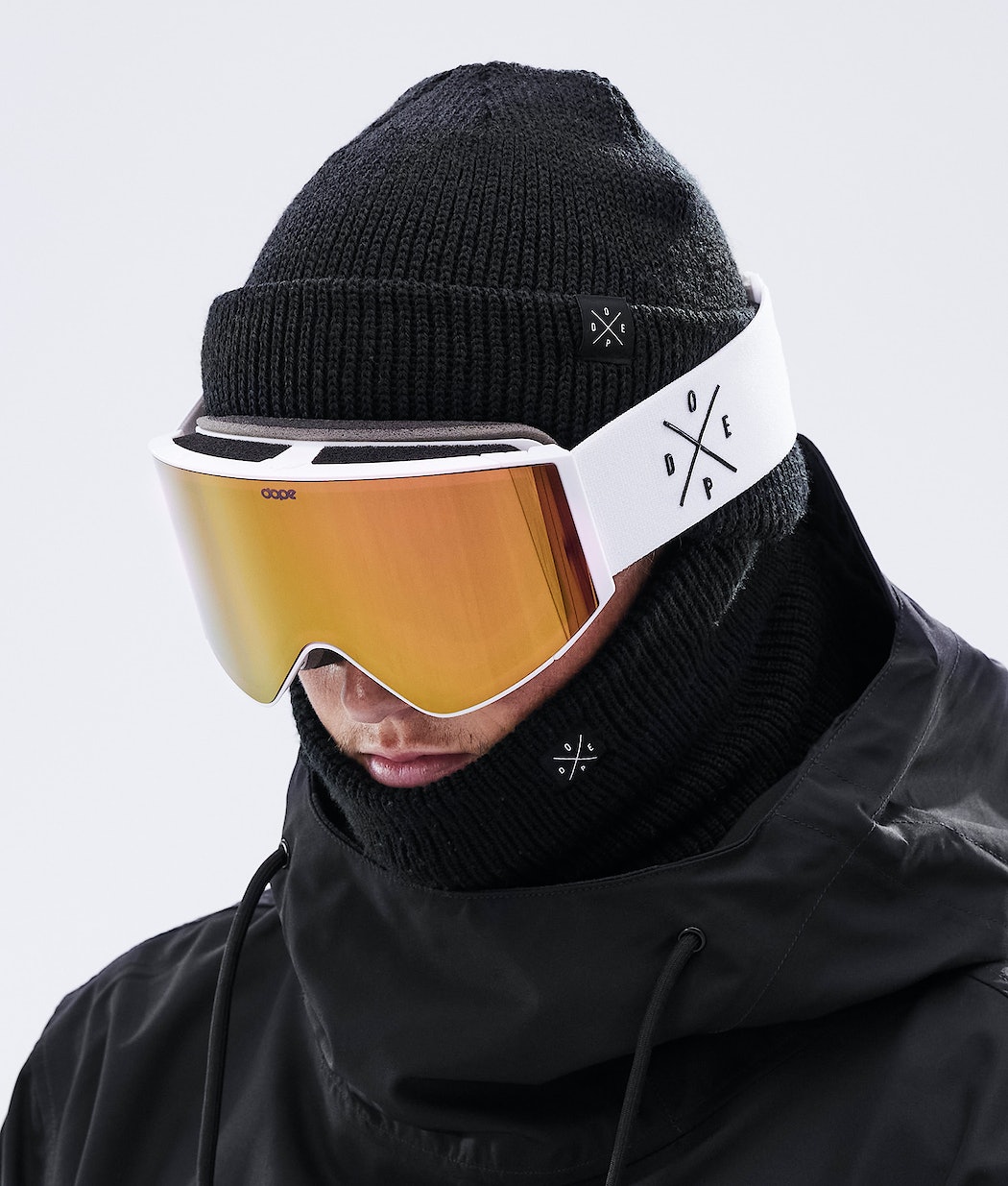 Dope Sight Skibrille Damen Weiß | 953-KWBUIJ