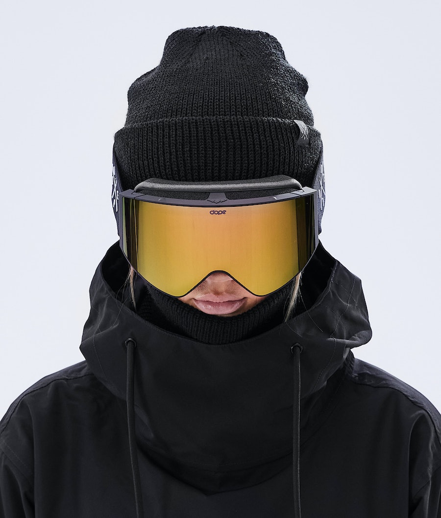 Dope Sight Skibrille Herren Schwarz | 640-NMUAVL