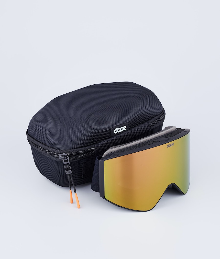 Dope Sight Skibrille Herren Schwarz | 640-NMUAVL