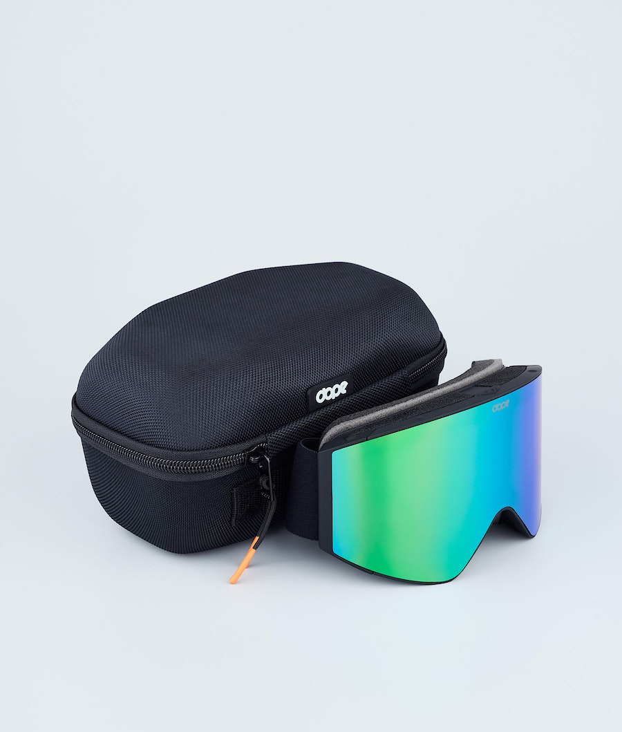 Dope Sight Skibrille Herren Schwarz Grün | 862-AZKTGN