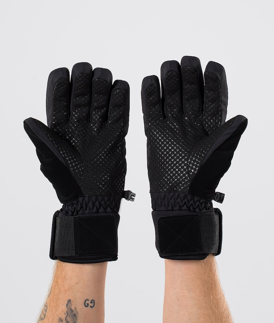 Dope Signet Skihandschuhe Damen Weiß Schwarz | 624-REONPS