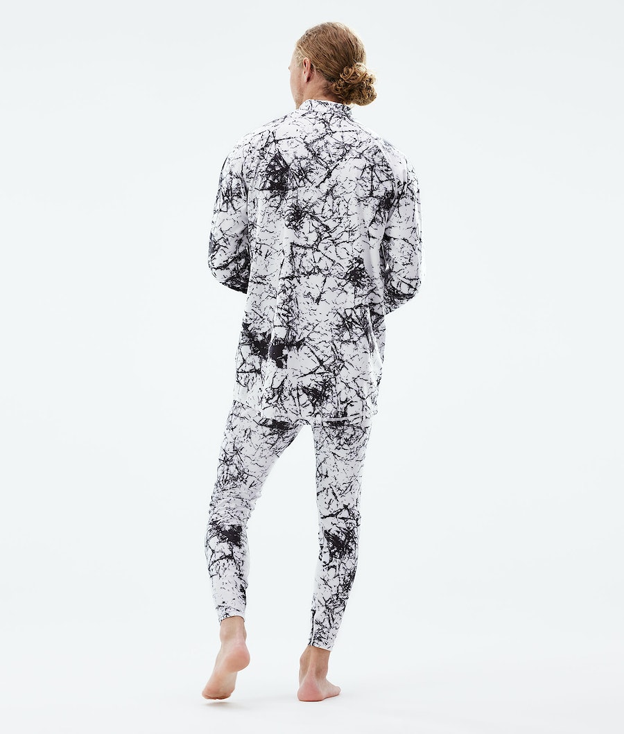 Dope Snuggle 2X-UP Thermounterwäsche Herren Weiß Schwarz | 064-OXEDIQ
