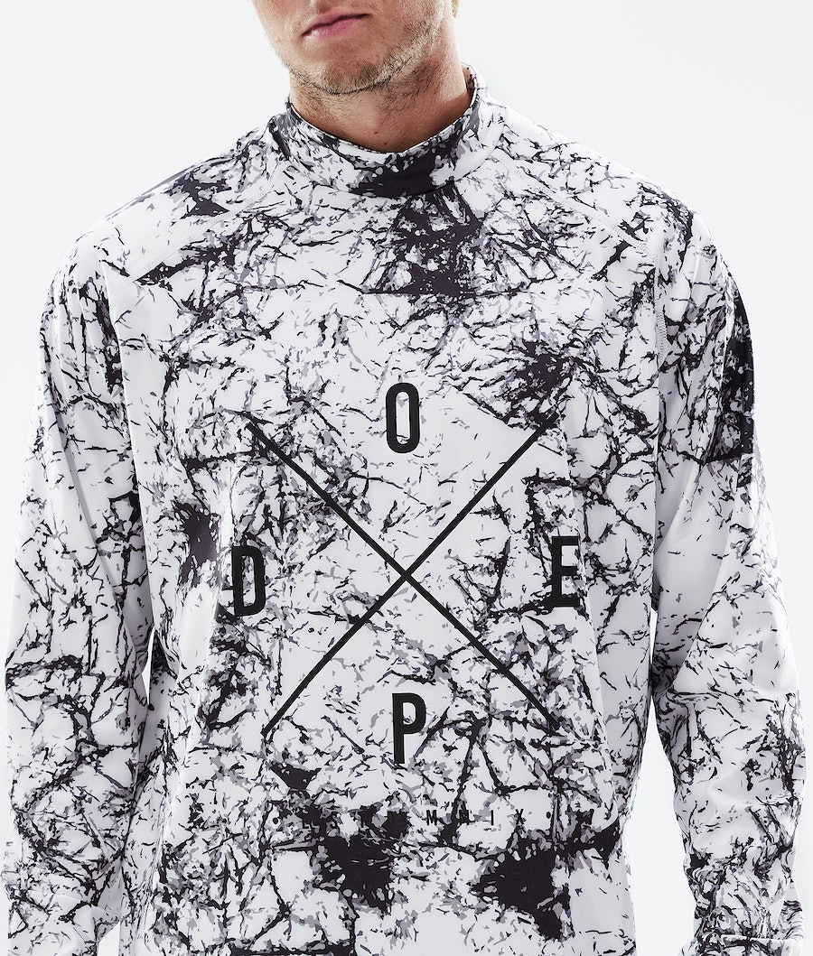 Dope Snuggle 2X-UP Thermounterwäsche Herren Weiß Schwarz | 392-EPAQTK