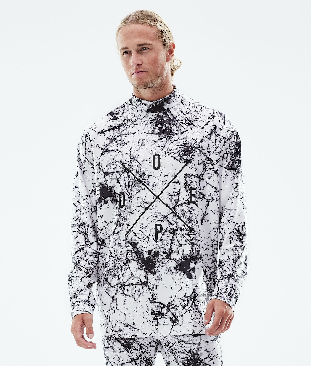 Dope Snuggle 2X-UP Thermounterwäsche Herren Weiß Schwarz | 392-EPAQTK